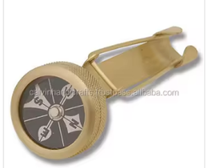 Broche en laiton de marbre antique en laiton de collection nautique sur boussole par Calvin Handicraft - Product Image 4