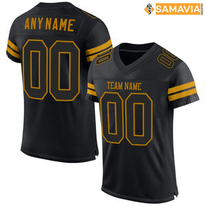 Uniforme de football américain personnalisé de SAMAVIA Ensemble de pantalons en jersey unisexe Protection UV courte par sublimation Vêtements de sport OEM - Product Image 2