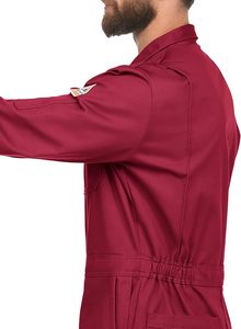 Overol de Trabajo para Hombre, Resistente al Fuego, de Algodón Twill de 9 oz, con Broches Ocultos - Product Image 3