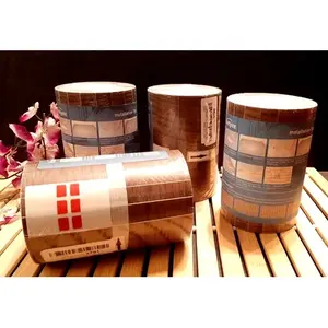 Livelynine 12กระเบื้อง6X36ไม้สีเข้มพื้นไม้กระดานไวนิลลอกและติดพื้นลามิเนตติดตั้งง่าย - Product Image 1