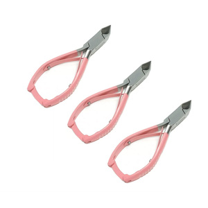 กรรไกรตัดเล็บเท้าแบบหนา3นิ้ว (สีชมพู) รูปดวงจันทร์สำหรับเล็บเท้า/เล็บเท้า - Product Image 2