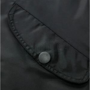 Venta al por mayor logotipo personalizado impreso marca de lujo de seda chaquetas de bombardero de gran tamaño al por mayor precio chaquetas - Product Image 4