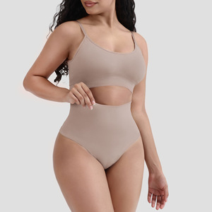 Của Phụ nữ sexy giản dị rắn t-trở lại áo ngực và quần lót đặt dây miễn phí lớn <span class=keywords><strong>U</strong></span> đẹp trở lại Push-Up Tummy kiểm soát đồ lót thoáng khí - Product Image 6