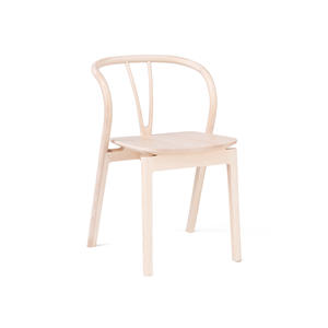 Silla de comedor de madera maciza de teca de diseño moderno para uso interior y exterior con material de alta calidad y color natural - Product Image 3