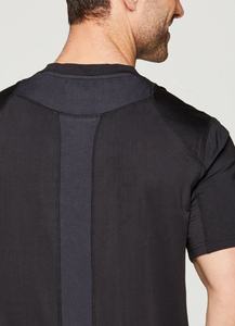 Vente en gros 100% polyester hommes séchage rapide Fitness T-Shirt Slim Fit manches raglan Logo personnalisé solide maille ras du cou personnalisable - Product Image 4