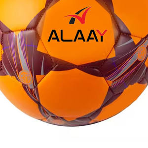 Alaay Customizable Size 4/5 Durable Soccer Ball Machine Stitched Leather with OEM Logo Wholesale <b>Football</b> Foamed PU Match Use - Product Image 5