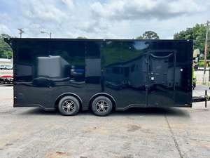 Remolque Utilitario Cerrado/de Carga de Alta Calidad, 8.5x20, Eje Tándem de Servicio Pesado, Transporte de Equipos para Uso Comercial e Industrial - Product Image 2