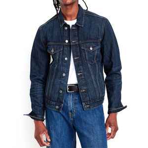 High Quality Breathable Solid Color Ripped <b>Denim</b> <b>Jackets</b> Cropped Casual Coats <b>Men</b> <b>Denim</b> <b>Jacket</b> <b>For</b> <b>Men</b> - Product Image 3