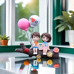 Romantic <b>Car</b> <b>Decoration</b> Figurine Elegant Decorative Accessory for Vehicles - Product Image 2