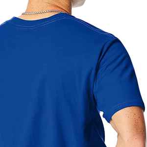 เสื้อยืดคอกลมผ้าฝ้ายออร์แกนิกสำหรับผู้ชาย2025ผลิตตามสั่งผลิตจาก100% - Product Image 4