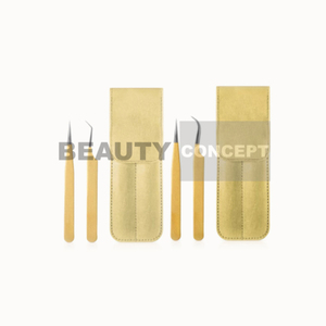 Professional Eyelash Extension Tweezers Stainless Steel <b>Light</b> Weight Durable Rust Free Lash Tweezers Under Custom Brand <b>Name</b> - Product Image 3