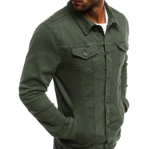 Chaqueta vaquera clásica para hombre, abrigo vaquero azul personalizado, chaqueta vaquera Vintage, venta al por mayor para minoristas de ropa - Product Image 3