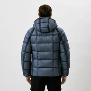 Veste matelassée en duvet imperméable surdimensionnée pour homme sur mesure OEM 2025 - Product Image 3