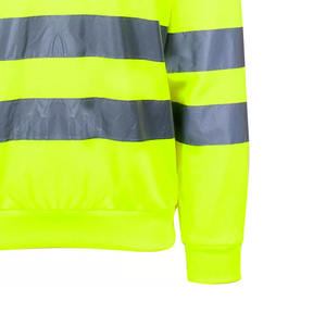 Sudaderas térmicas de seguridad diseñadas para retener el calor y mantener la visibilidad durante las condiciones frías en el lugar de trabajo al aire libre. - Product Image 4