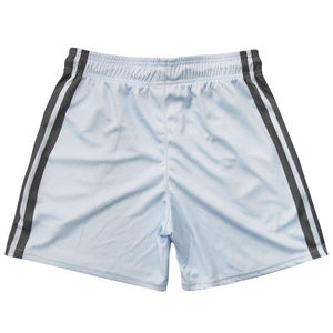 Pantalones cortos de playa para gimnasio de cintura media de secado rápido para hombre, bañadores tejidos para correr con bolsillos con cierre de cordón, pantalones cortos informales estampados para hombre - Product Image 4