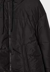 Oversize Black OEM Women's Hooded Puffer <b>Jacket</b> Full Zip Bubble <b>Jacket</b> Long <b>Sleeves</b> With Elastic Cuffs Women Winter Down <b>Jacket</b> - Product Image 6