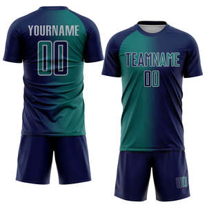 Camiseta de fútbol de secado rápido para entrenamiento de partidos, conjuntos de uniformes de ropa de fútbol por sublimación personalizada - Product Image 4