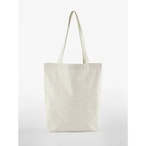 Borsa Shopper in Cotone Organico a Righe, Sostenibile, per Promozioni e Merchandising - Product Image 5