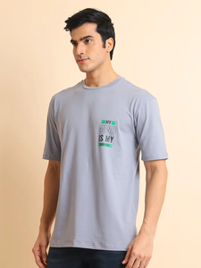 Ultimate Comfort Style Camiseta de media manga con cuello extragrande para hombre Calidad Premium 100% Algodón Mudbrown Impreso Elástico Ultimate - Product Image 4