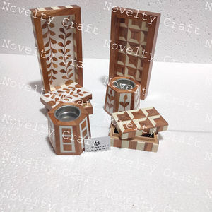 ที่ใส่ธูปบาคูร์ไม้อีพอกซีไม้แปลกใหม่ - Product Image 3