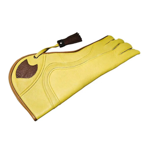 Gants de fauconnerie en cuir véritable de qualité supérieure, fabriqués par un fabricant de premier plan, pour la manipulation des oiseaux, nouvelle arrivée, gants de fauconnerie haut de gamme. - Product Image 1