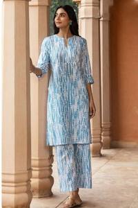 Wholesale Fancy Cotton <b>Kurti</b> with Bottom Collection Stylish Ethnic Wear Sets for Women OEM ODM Services Available - Product Image 5