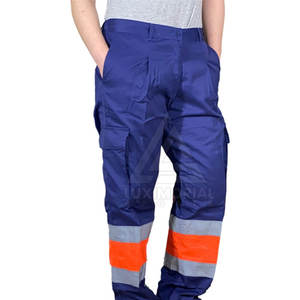 Reflective Safety Pants With Reinforced Knees Lightweight & Breathable <b>Work</b> <b>Trousers</b> In Pakistan - Product Image 4