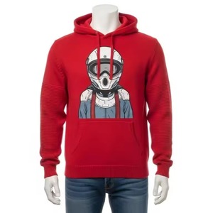 เสื้อฮู้ดถักโพลีเอสเตอร์ พิมพ์ลายด้วยความร้อน เนื้อผ้านุ่ม อุ่นสบาย สไตล์ลำลอง แฟชั่นสตรีทแวร์ โปรโมชั่น รับผลิตตามสั่ง ขายส่ง - Product Image 1