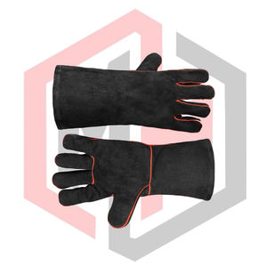 Guantes de Soldadura de Alta Calidad Negros para Soldadura TIG/MIG, Textura Suave, Antivibración, Anticalor, Antiestáticos, Sin Polvo, Sin Silicona - Product Image 6