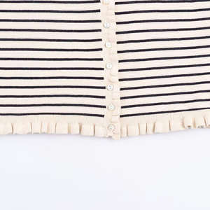 เสื้อสเวตเตอร์ถักหลายชั้นแฟชั่นฤดูใบไม้ร่วงของผู้หญิงเสื้อผ้าวินเทจแขนยาวแจ๊กเก็ตทันสมัย - Product Image 4