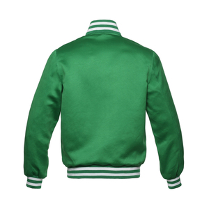 Chaqueta Bomber de satén para todas las estaciones con ajuste urbano y acabado de alto brillo para una capa versátil para el día a día hecha en Pakistán - Product Image 2