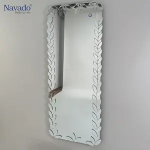 Креативное домашнее многоцветное 8-слойное длинное зеркало с серебряным покрытием для стены класса люкс 60x160 см с хорошим сырьем