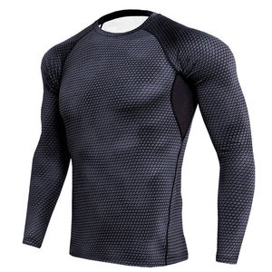 Haute Qualité Hommes Rash Guard Nouvelle Arrivée Hommes Rash Guard En Gros Conception Personnalisée Hommes Rash Guard - Product Image 3