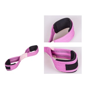 Durable Cotton Figure 8 Wrist Straps Customized For Weight Lifting Gym Support Hand <b>Bar</b> Grips Deadlift And Bodybuilding - Product Image 2