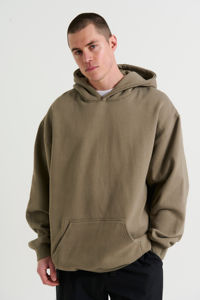 Custom Men Hoodies Wholesale Heavyweight Oversized Pullover Heavy Cotton New Design Thermal <b>Hooded</b> <b>Fleece</b> for for Men Hoodies - Product Image 2