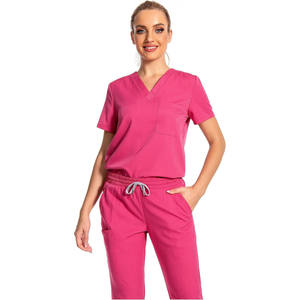 Chaqueta de verano de manga corta unisex, traje de enfermería personalizado de alto diseño para pacientes, médicos, uniformes del personal del Hospital - Product Image 2