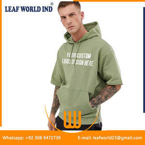 2025 sudaderas con capucha en blanco 400- 500 gramo ponderado Sudadera con capucha de gran tamaño hombro caído peso pesado sudaderas con capucha de alta calidad - Product Image 3