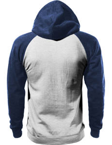 Pull à capuche unisexe pour homme de haute qualité, en molleton de coton épais, coupe oversize, imprimé personnalisé, coupe-vent, écologique, pour l'hiver - Product Image 4