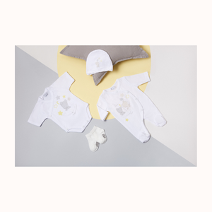 ชุดกิโมโนคอปกชุดชั้นในเด็กทำจากผ้าฝ้าย100% จากอิตาลีขายส่งแบรนด์ซักและได้รับการรับรองสำหรับการส่งออก - Product Image 3