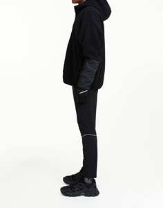 Sweats à capuche pour hommes Sweats à capuche personnalisés Sweats à capuche surdimensionnés en coton à manches longues et demi-fermeture éclair pour hommes Prix raisonnable Logo personnalisé de haute qualité - Product Image 2