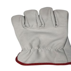 Gants de sécurité en cuir de vachette robustes avec 4 embouts pour le travail et la conduite Gants de travail pour conducteur - Product Image 2