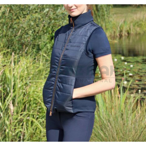 2025 hombres equitación chaleco ecuestre de talla grande sin mangas Venta caliente ropa deportiva personalizada hombres chaleco ecuestre - Product Image 3