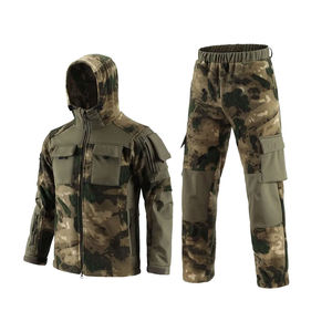 Ensemble de vêtements de chasse d'hiver sur mesure, 100% coton, coupe-vent, respirant, imperméable, avec couleurs et tailles personnalisées - Product Image 2