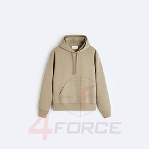 Sudadera Corta Cuadrada de Diseño Urbano para Hombre, 500 GSM, Felpa de Algodón, Ropa Casual de Calle, Corte Holgado, Sudadera Corta, OEM, Marca Privada - Product Image 5