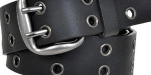 Cinturón informal de piel de vaca auténtica 100% Vintage para hombre, estilo Formal, Color negro - Product Image 4