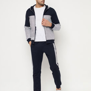 Survêtement de sport d'hiver pour homme, respirant et confortable, 100 % coton, grandes tailles, imprimé, faible MOQ, OEM disponible - Product Image 4