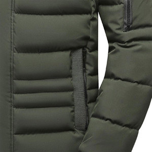 Respirant matériel personnalisé Logo hommes veste bouffante de haute qualité vêtements pour hommes veste bouffante en duvet - Product Image 5