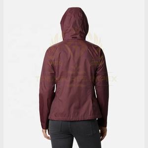 เสื้อกันฝนน้ำหนักเบาสำหรับผู้หญิงเสื้อกันฝนกันน้ำกันลมมีฮู้ดสำหรับปีนเขากลางแจ้ง - Product Image 3