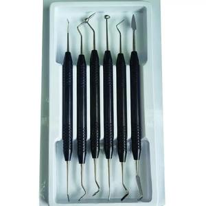 Dental 6 Pieces Composite Filling Spatula Posterior Instruments <b>Kit</b> Dental Composite Filling Instruments - Product Image 1
