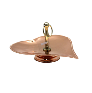 Support de gâteau en métal au design élégant F55 Supports de gâteau de pâtisserie en cuivre pour la décoration de fête et de mariage faite à la main en vrac - Product Image 6